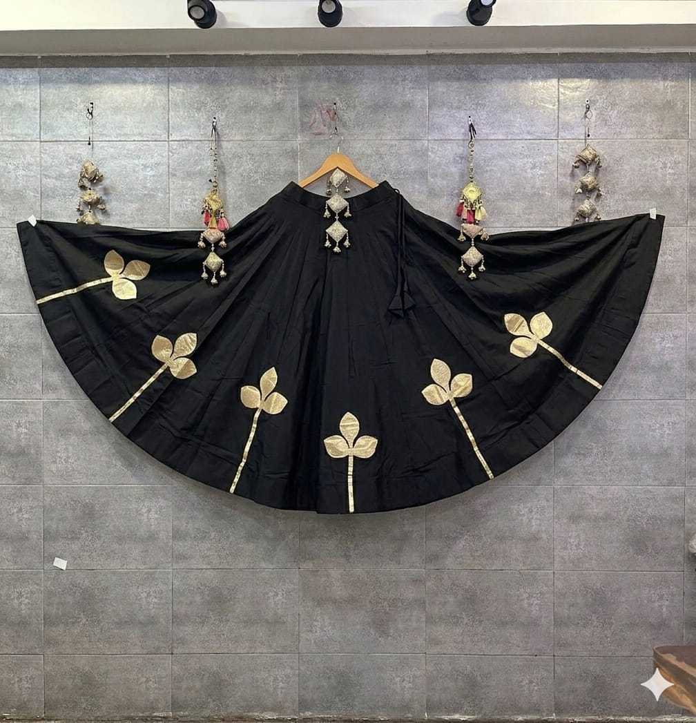 Sky Tree Soft Cotton Silk Traditional Lehenga