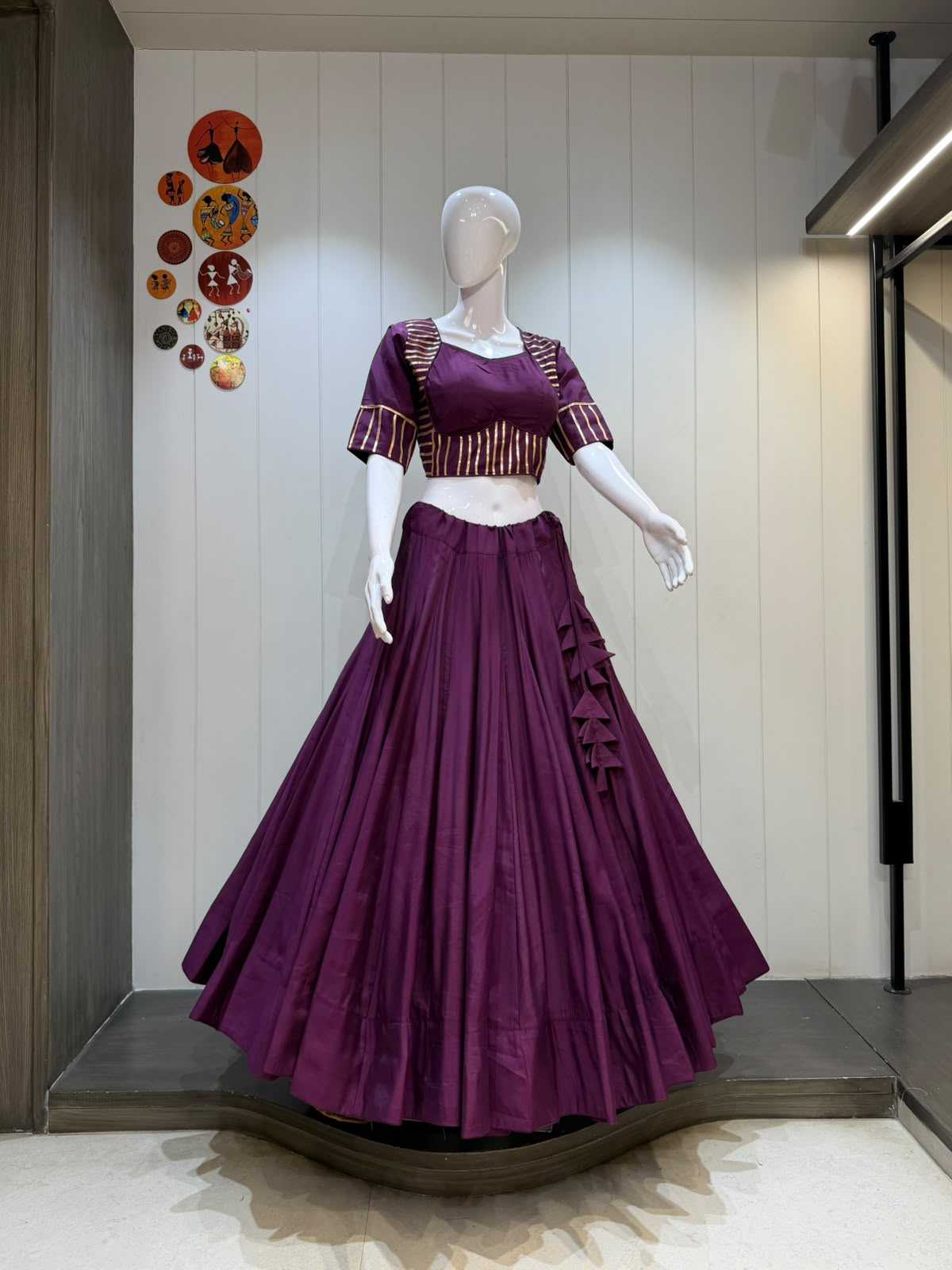 Tara Skirt Soft Cotton Silk Traditional Lehenga