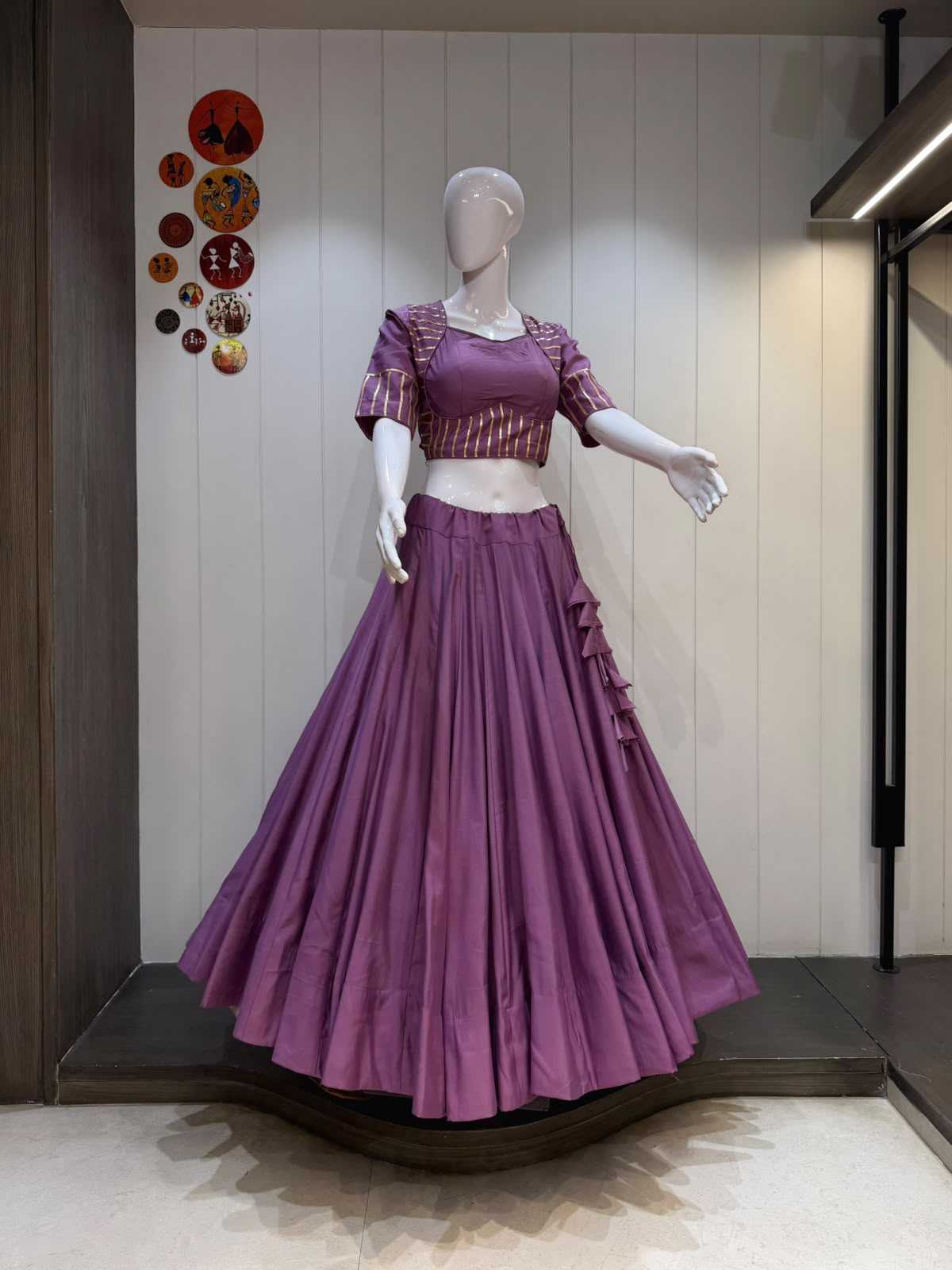 Tara Skirt Soft Cotton Silk Traditional Lehenga