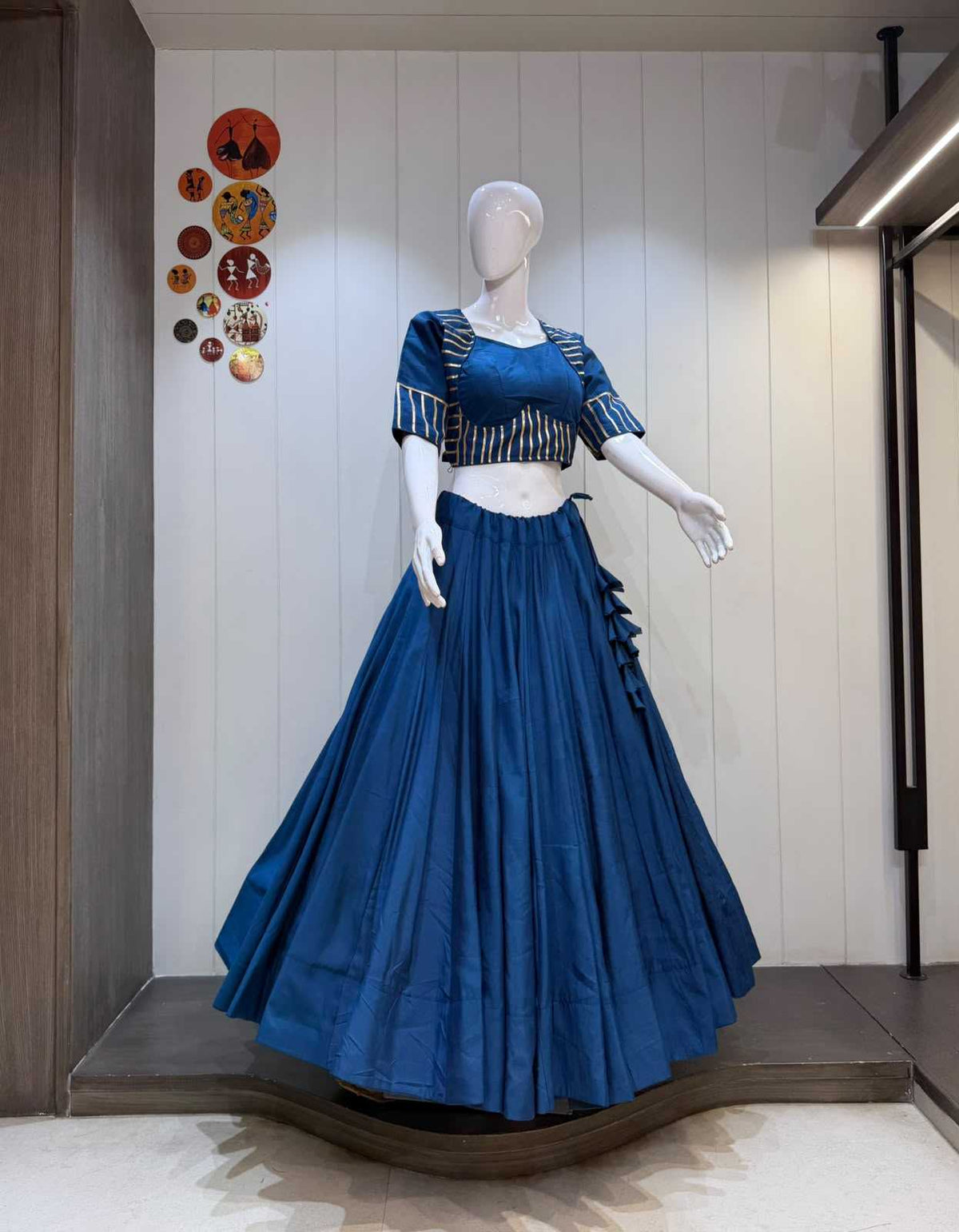 Tara Skirt Soft Cotton Silk Traditional Lehenga