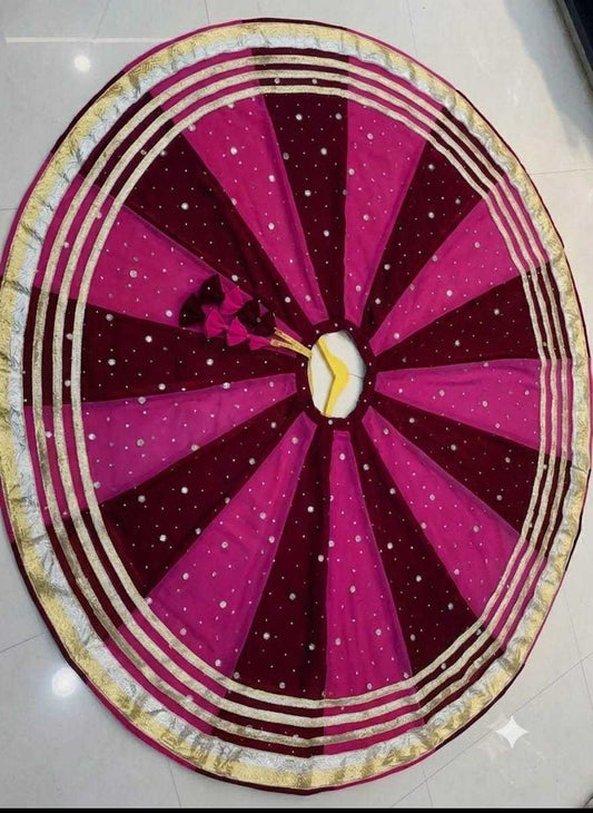 Toa Skirt Georgette Designer Lehenga