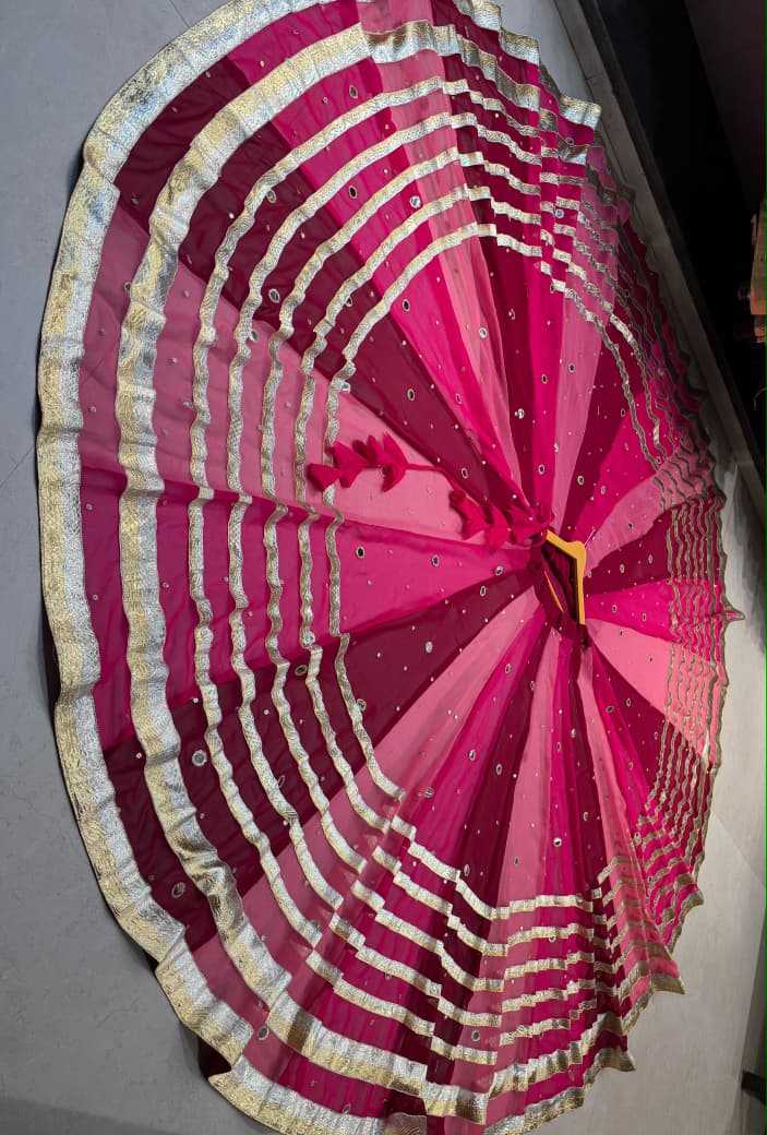 Toa Skirt Georgette Traditional Lehenga