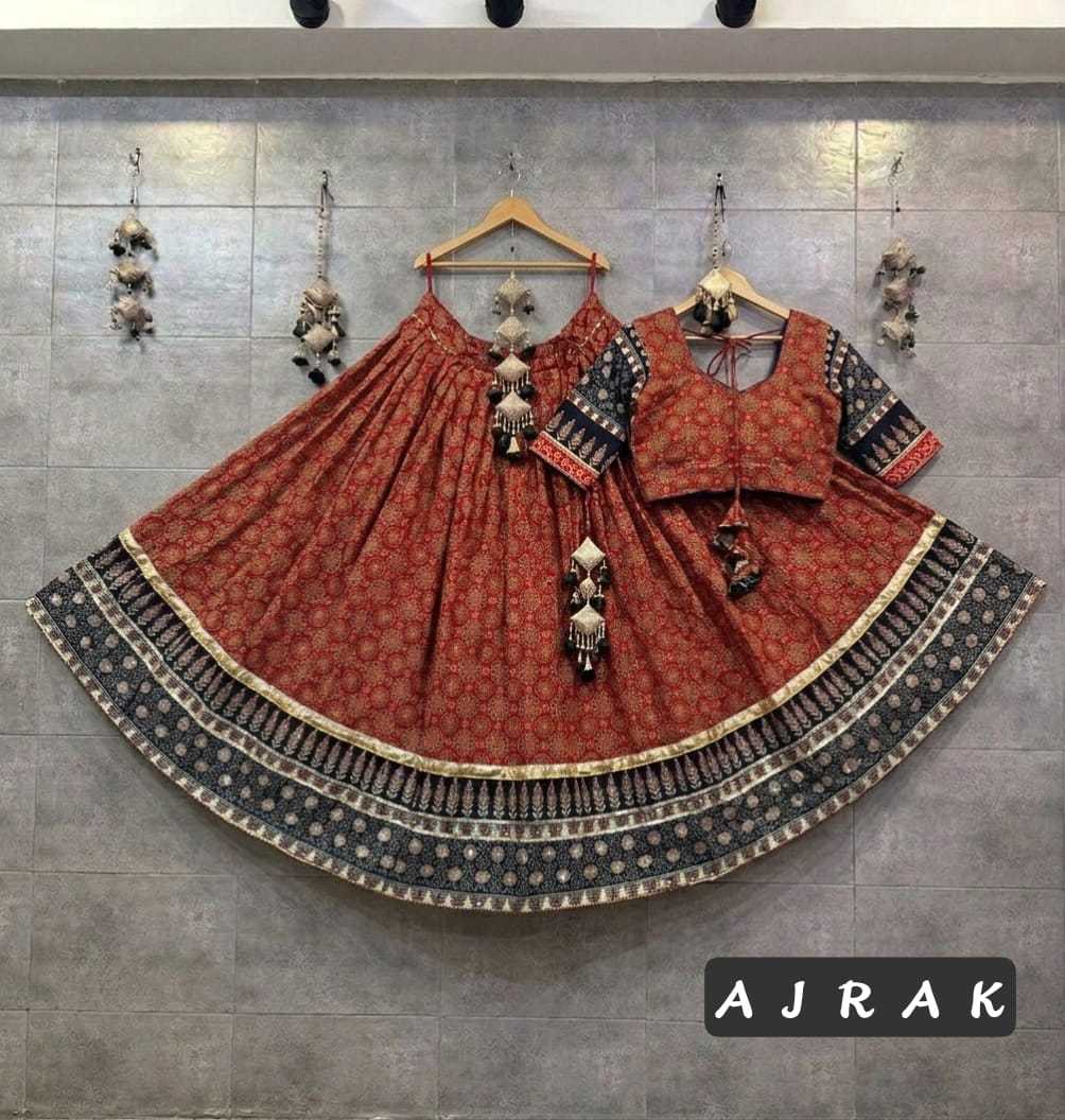 Cotton Printed Lehenga