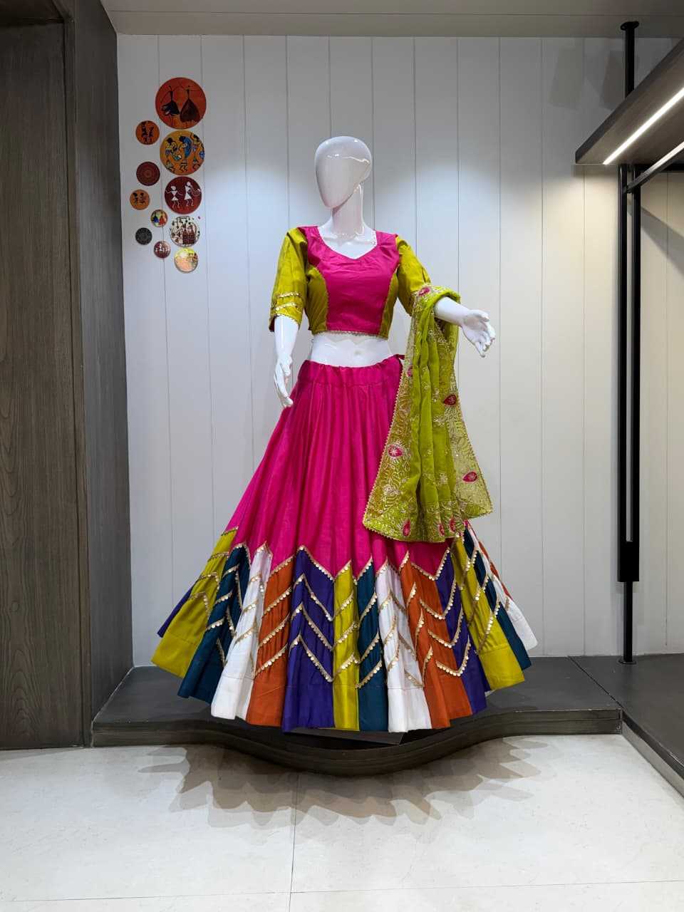 Soft Cotton Silk Designer Lehenga