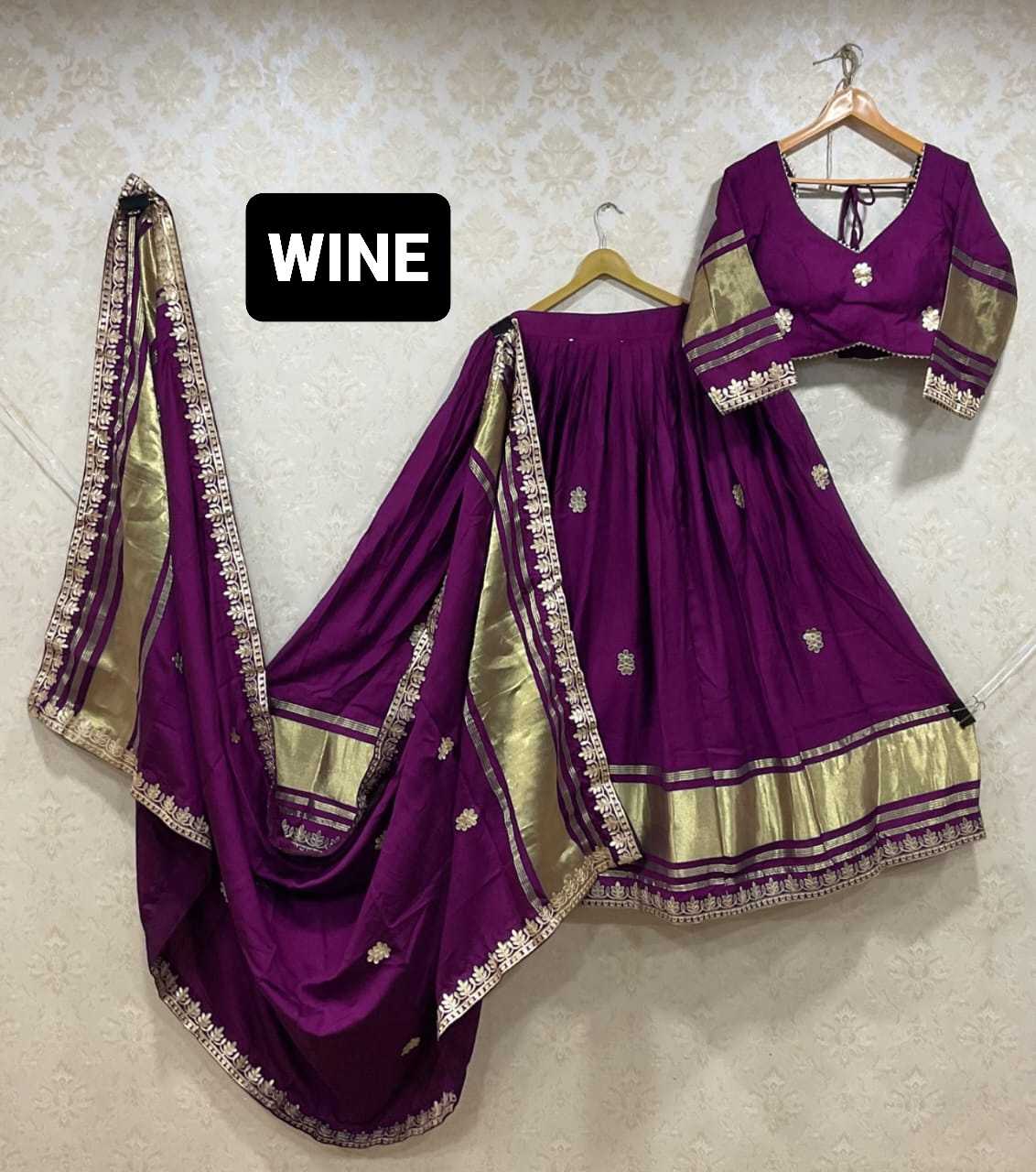 Gajji Silk Designer Lehenga