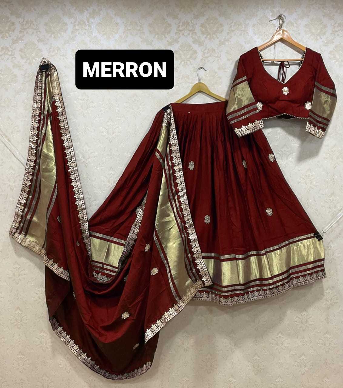 Gajji Silk Designer Lehenga