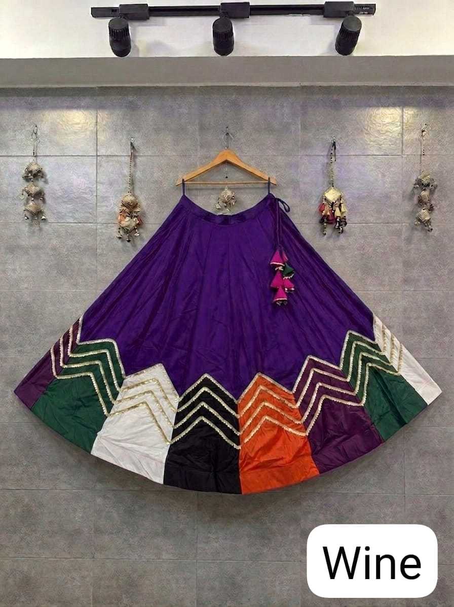 ZIG ZAG Soft Cotton Silk Designer Lehenga