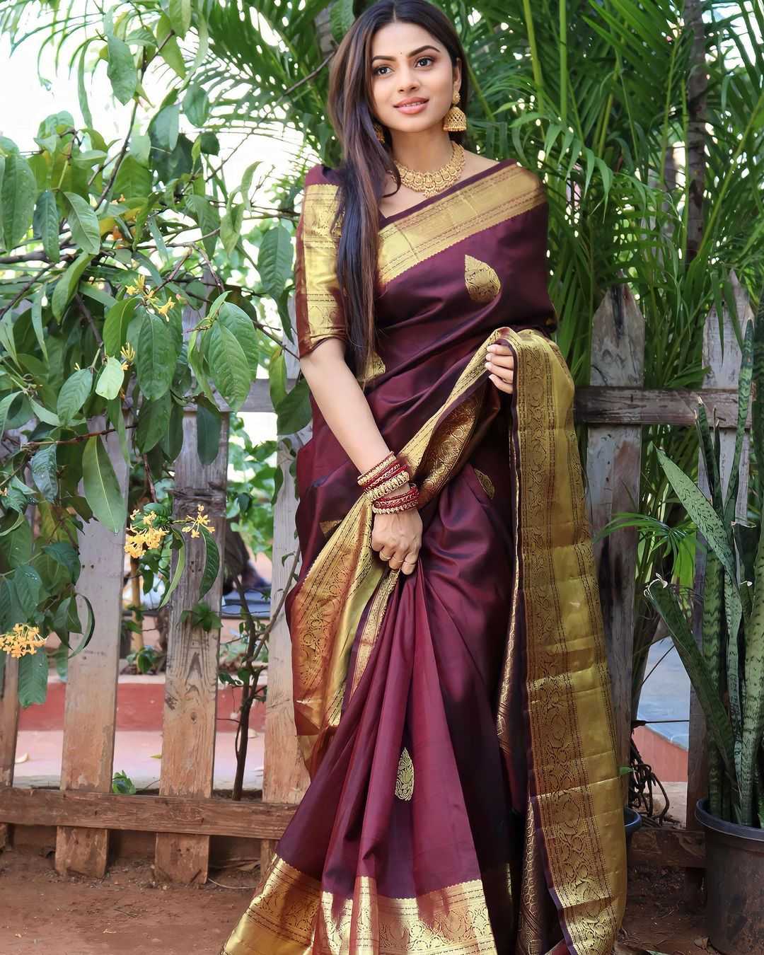 Lichi Silk Soft Saree