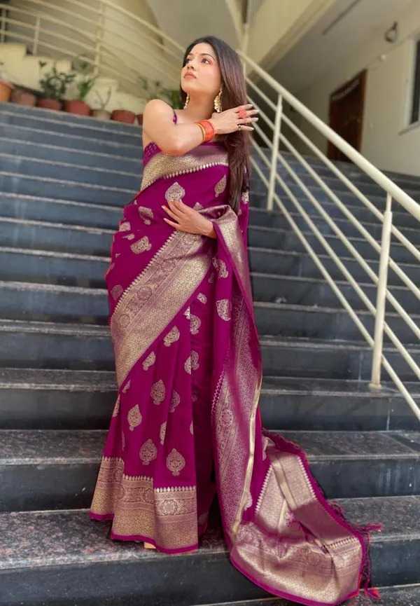 Lichi Silk Soft Saree