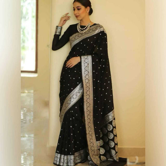 Lichi Silk Banarasi Saree