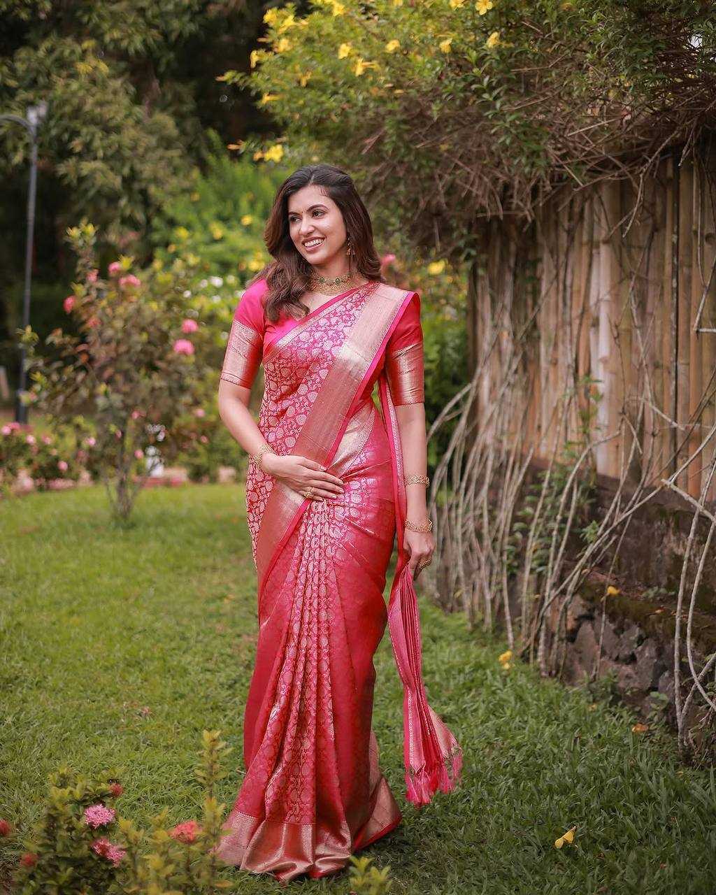 Lichi Silk Soft Saree
