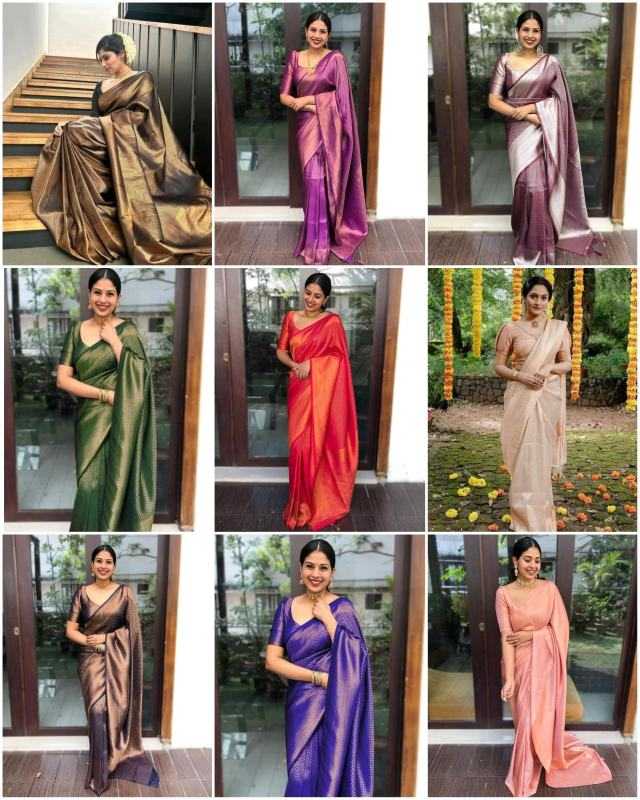 Lichi Silk Soft Saree
