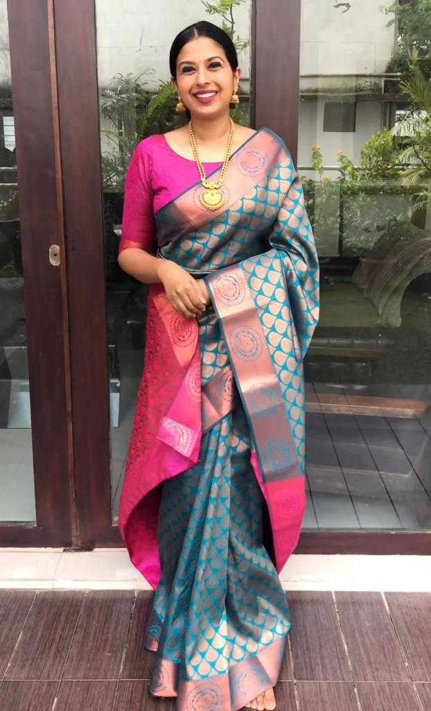 Lichi Silk Soft Saree