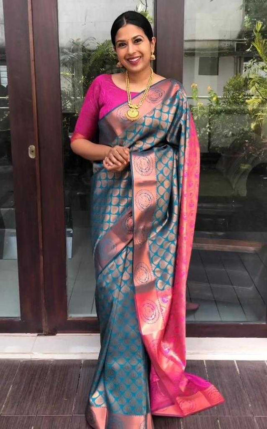 Lichi Silk Soft Saree