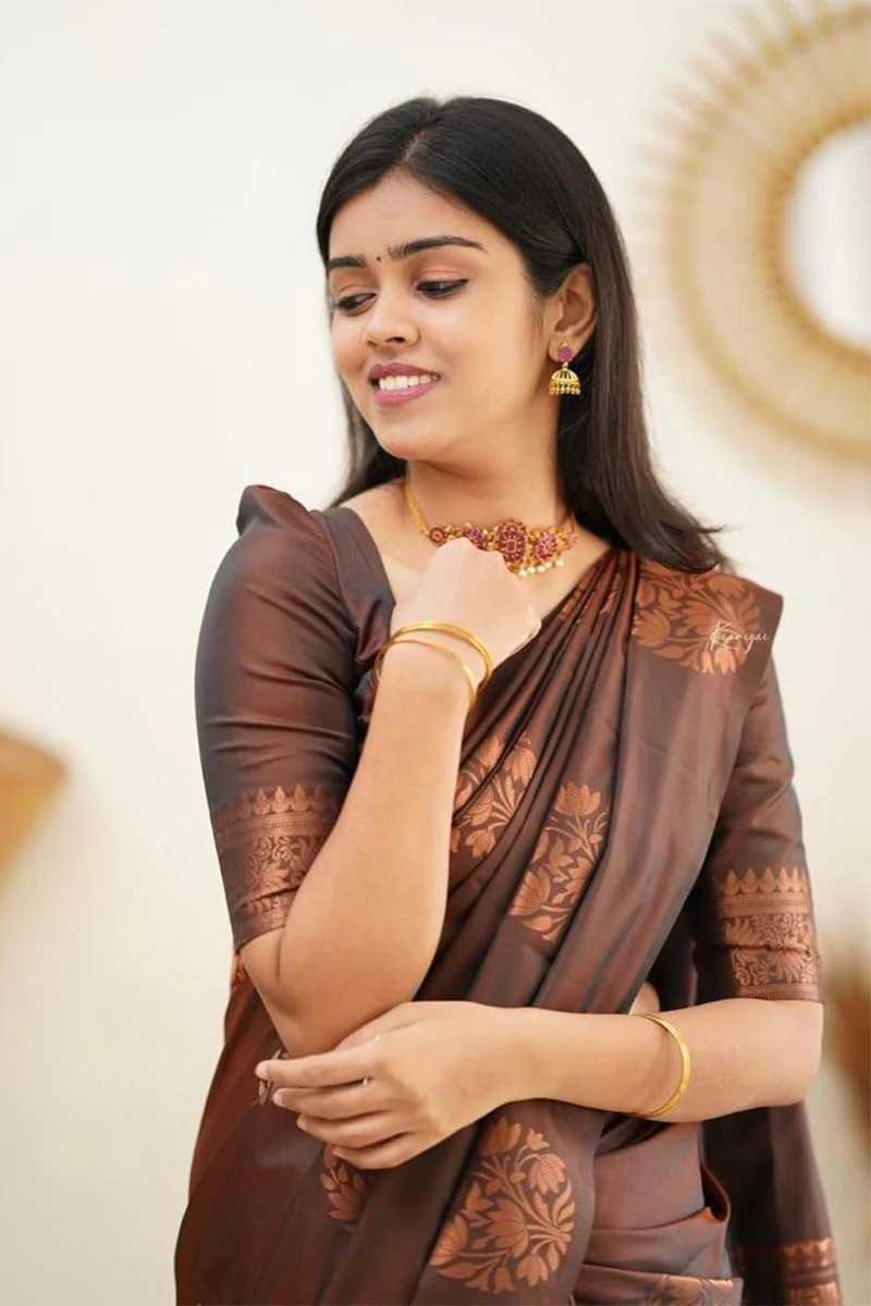 Lichi Silk Soft Saree