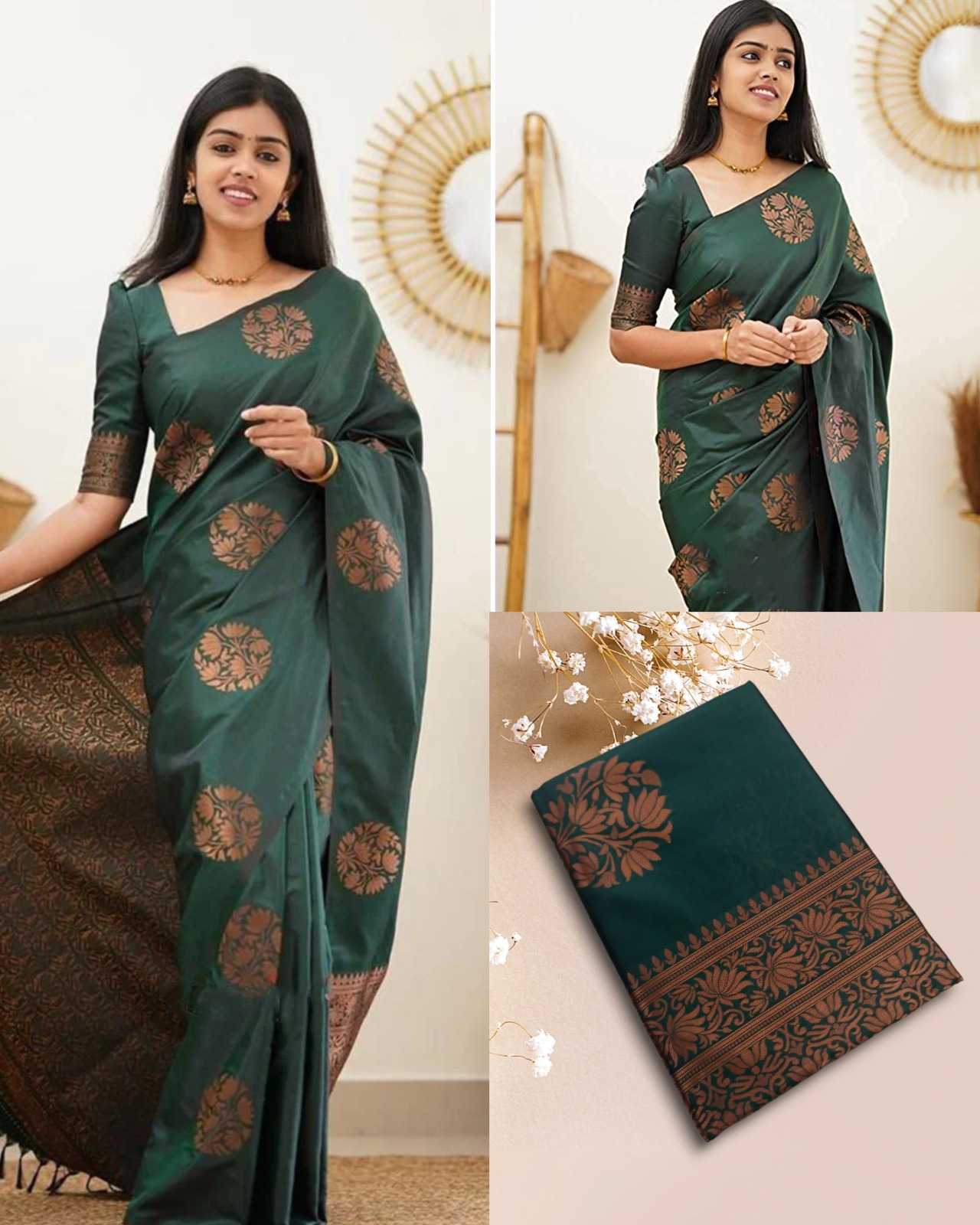Lichi Silk Soft Saree