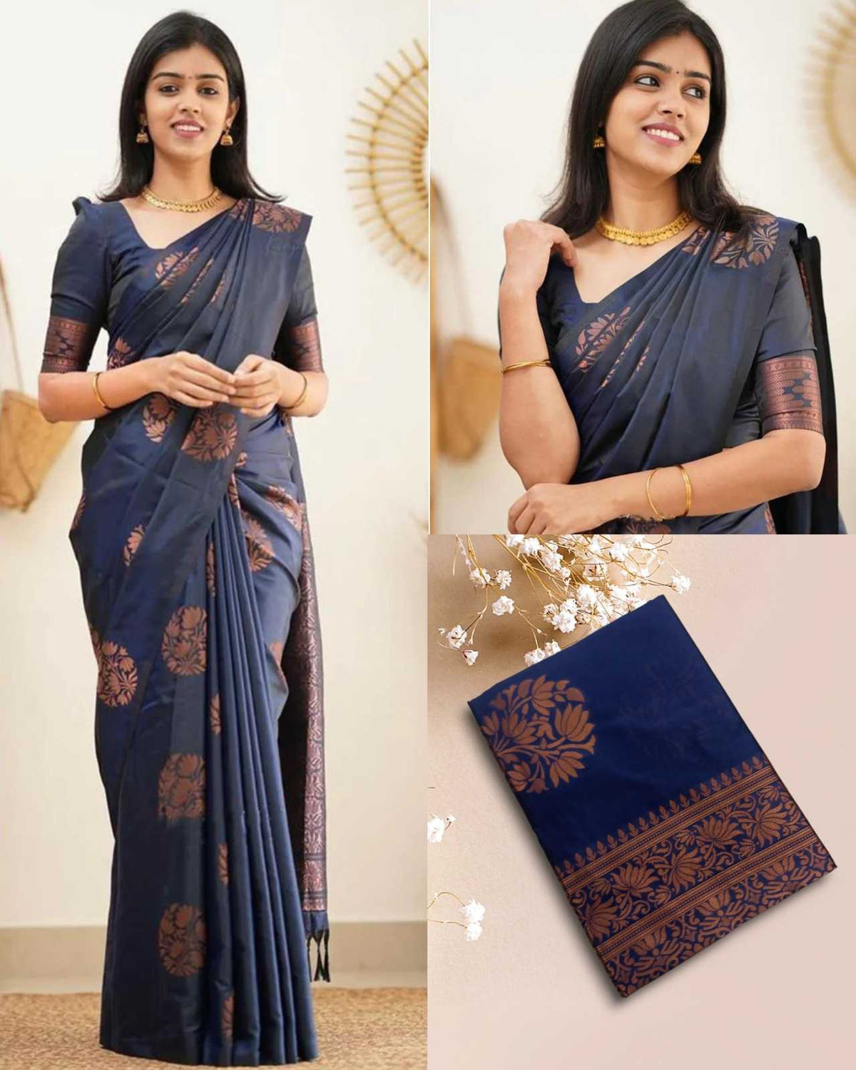 Lichi Silk Soft Saree