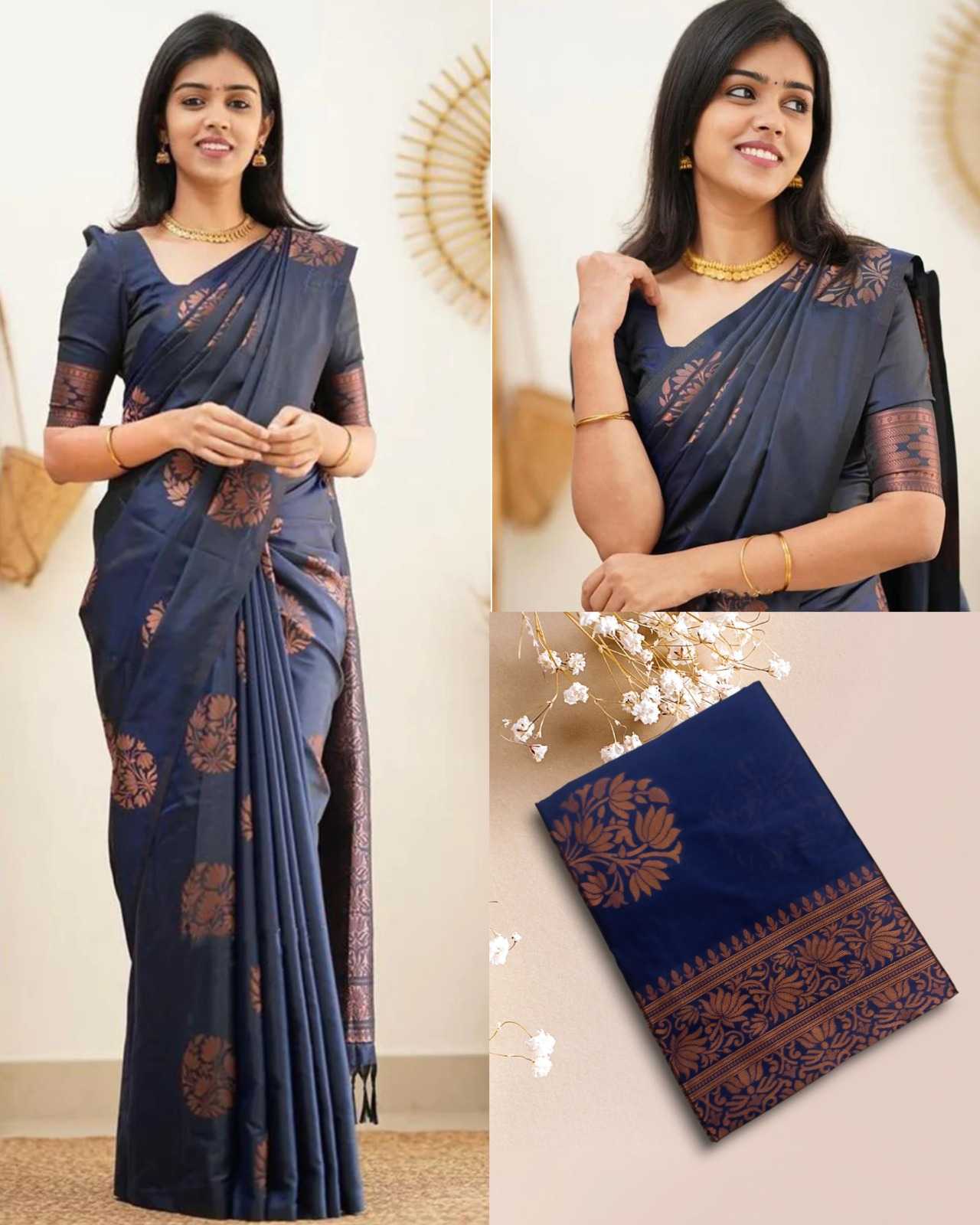 Lichi Silk Soft Saree