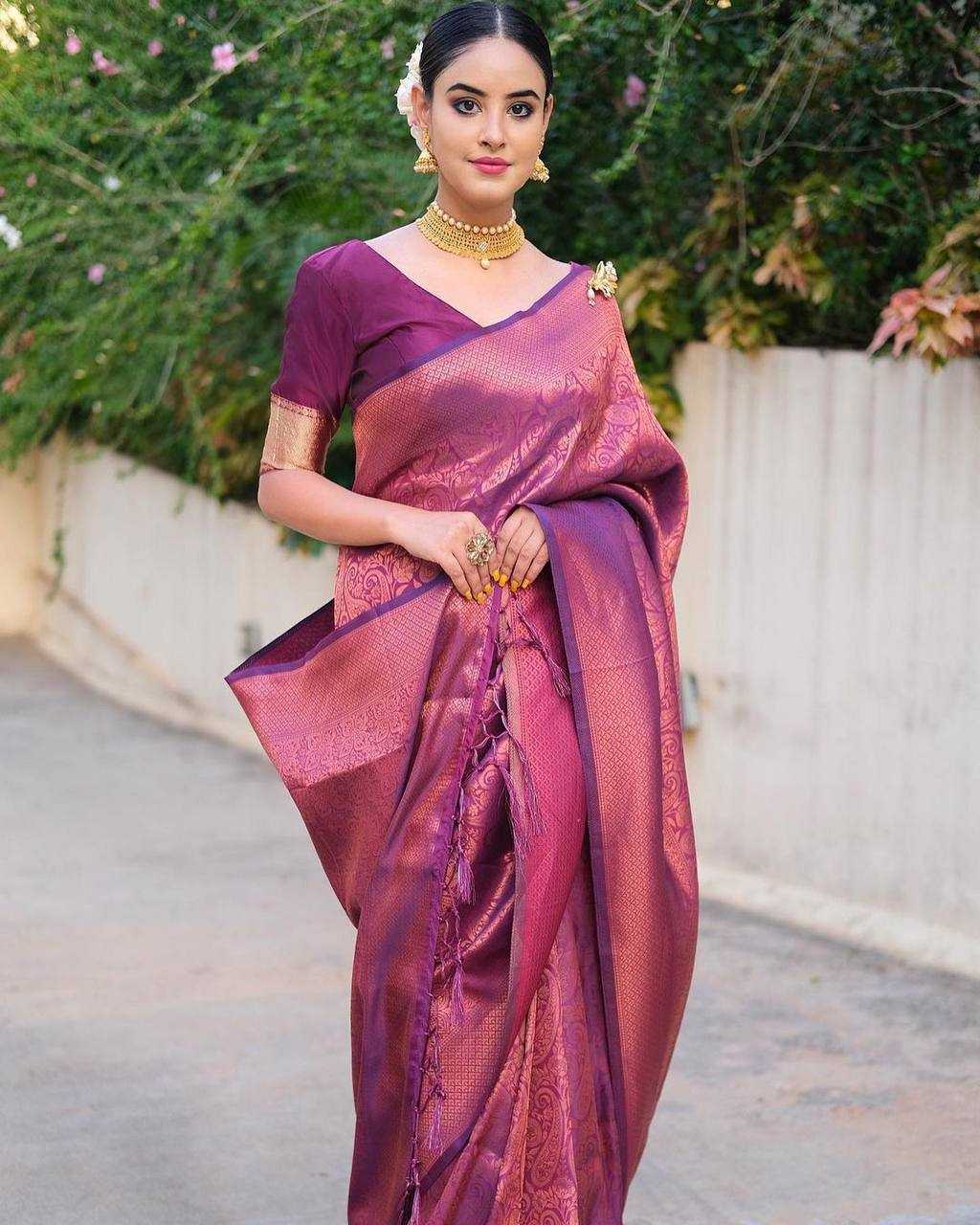Lichi Silk Soft Saree
