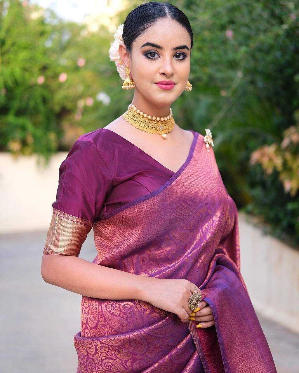 Lichi Silk Soft Saree