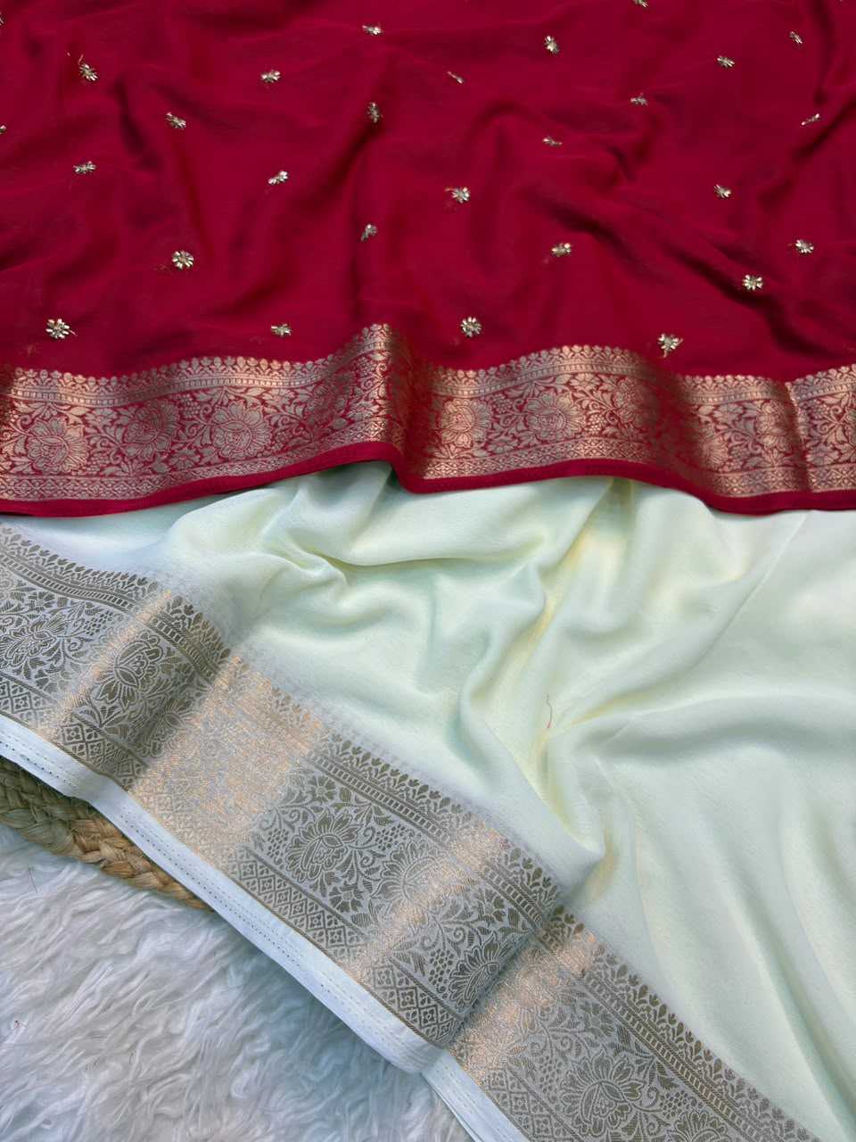 Chiffon Designer Saree