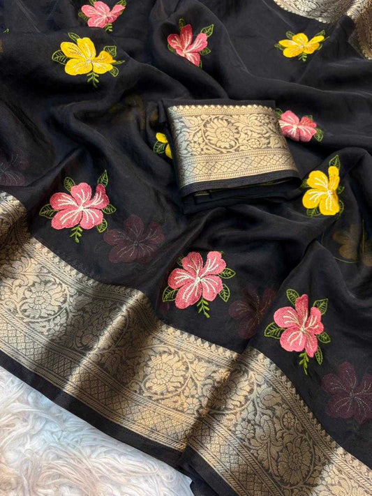 Organza Saree