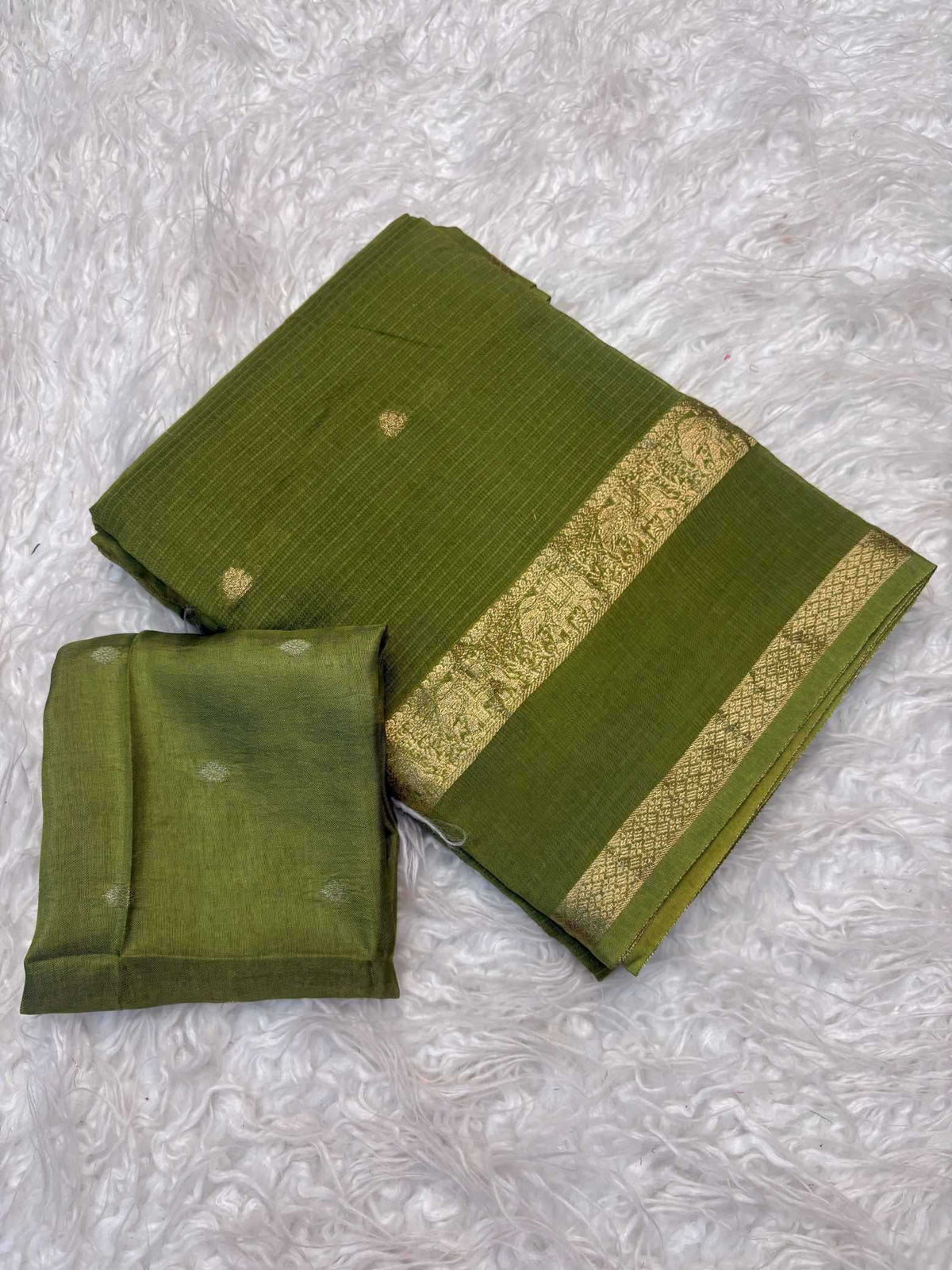 Shree Soft Kota Designer Saree in Green