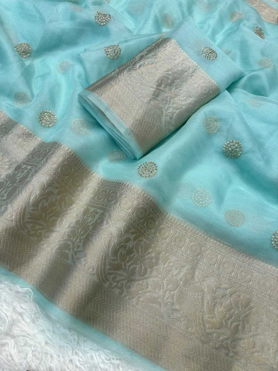 Organza Designer Saree