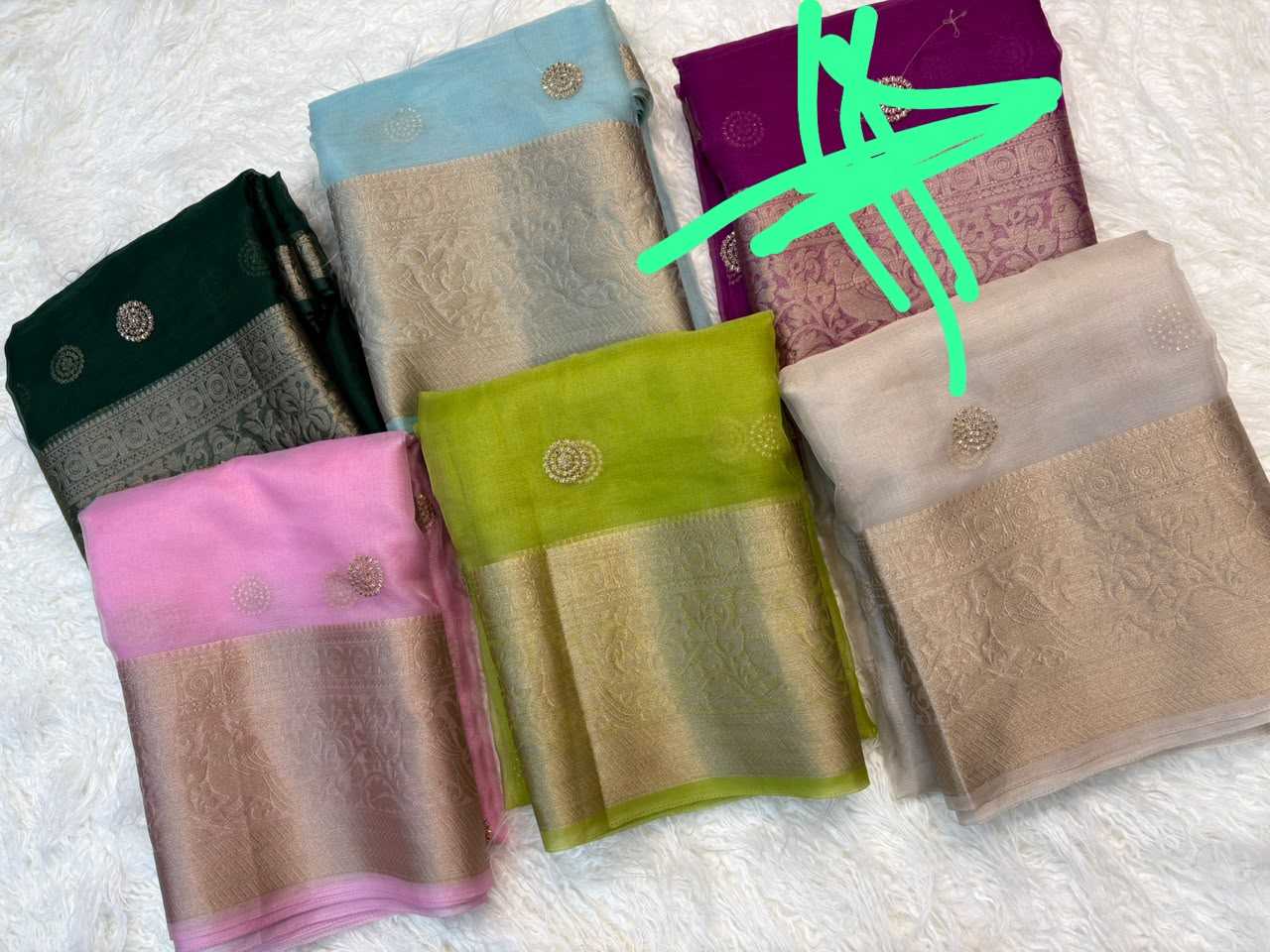 Organza Designer Saree
