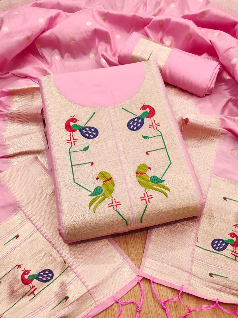 Soft Silk Ladies Suit