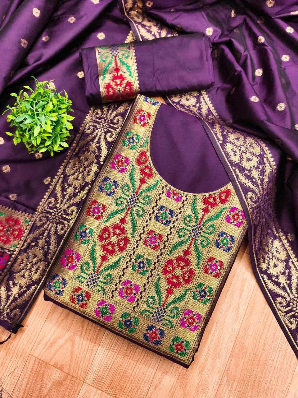 Soft Silk Ladies Suit
