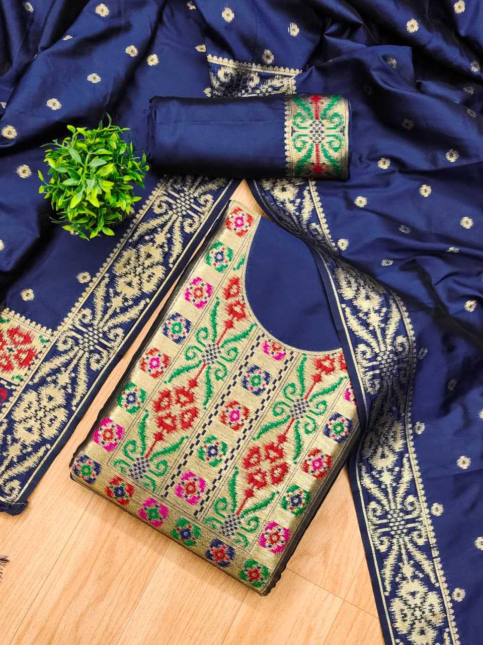 Soft Silk Ladies Suit
