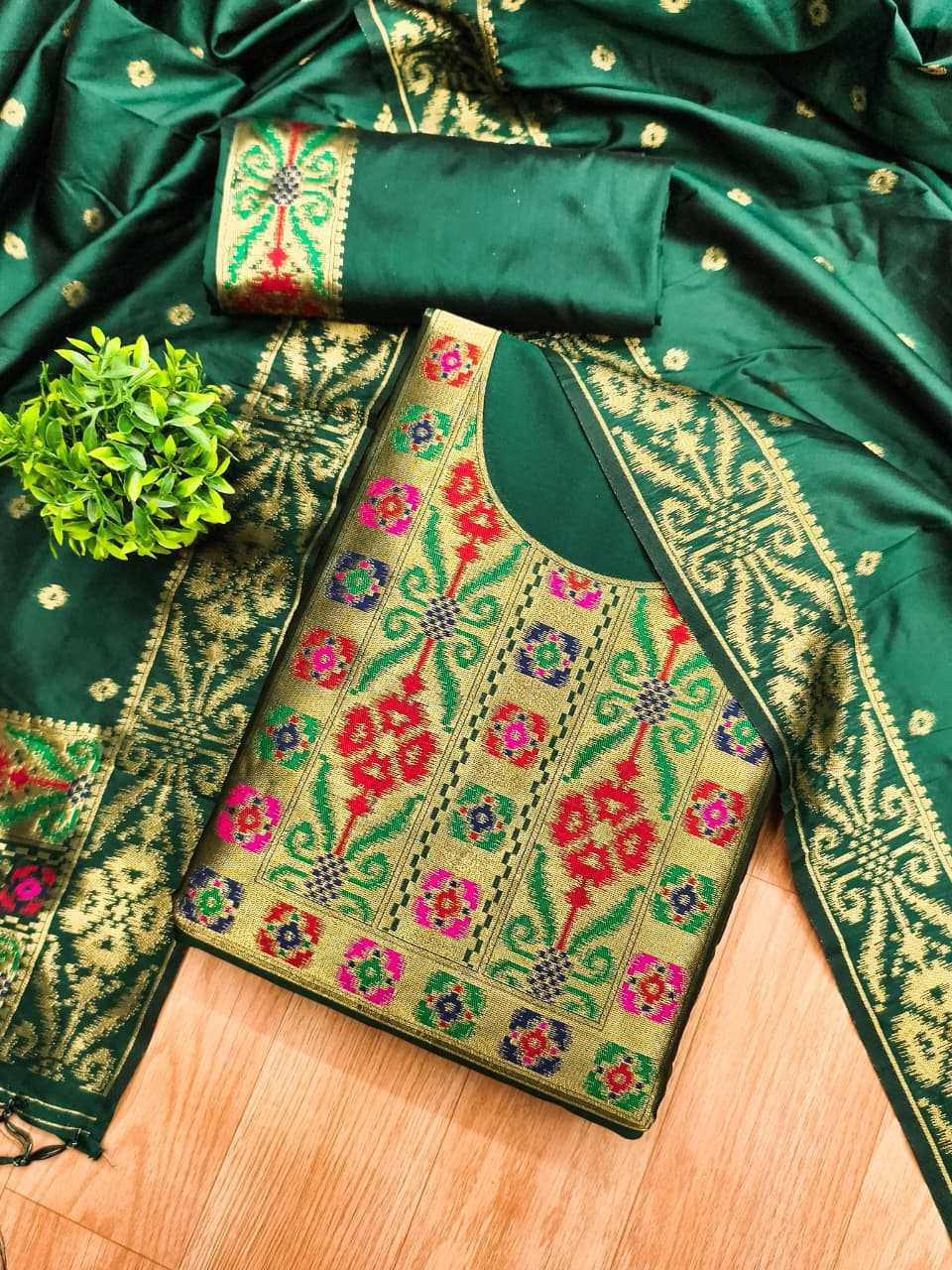 Soft Silk Ladies Suit