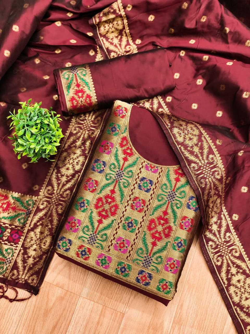 Soft Silk Ladies Suit