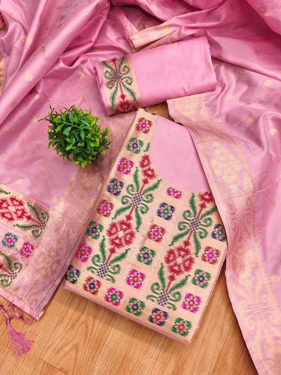Soft Silk Ladies Suit