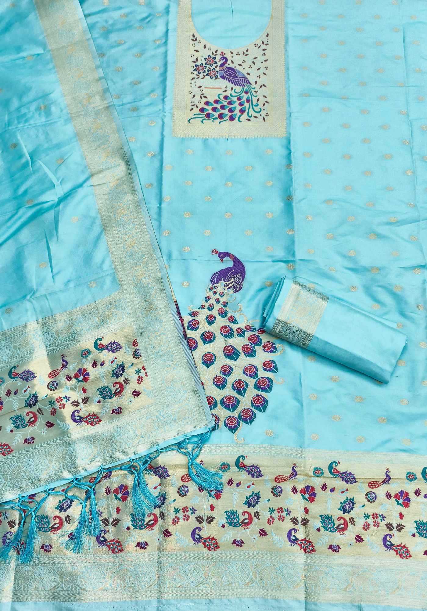 Soft Silk Ladies Suit