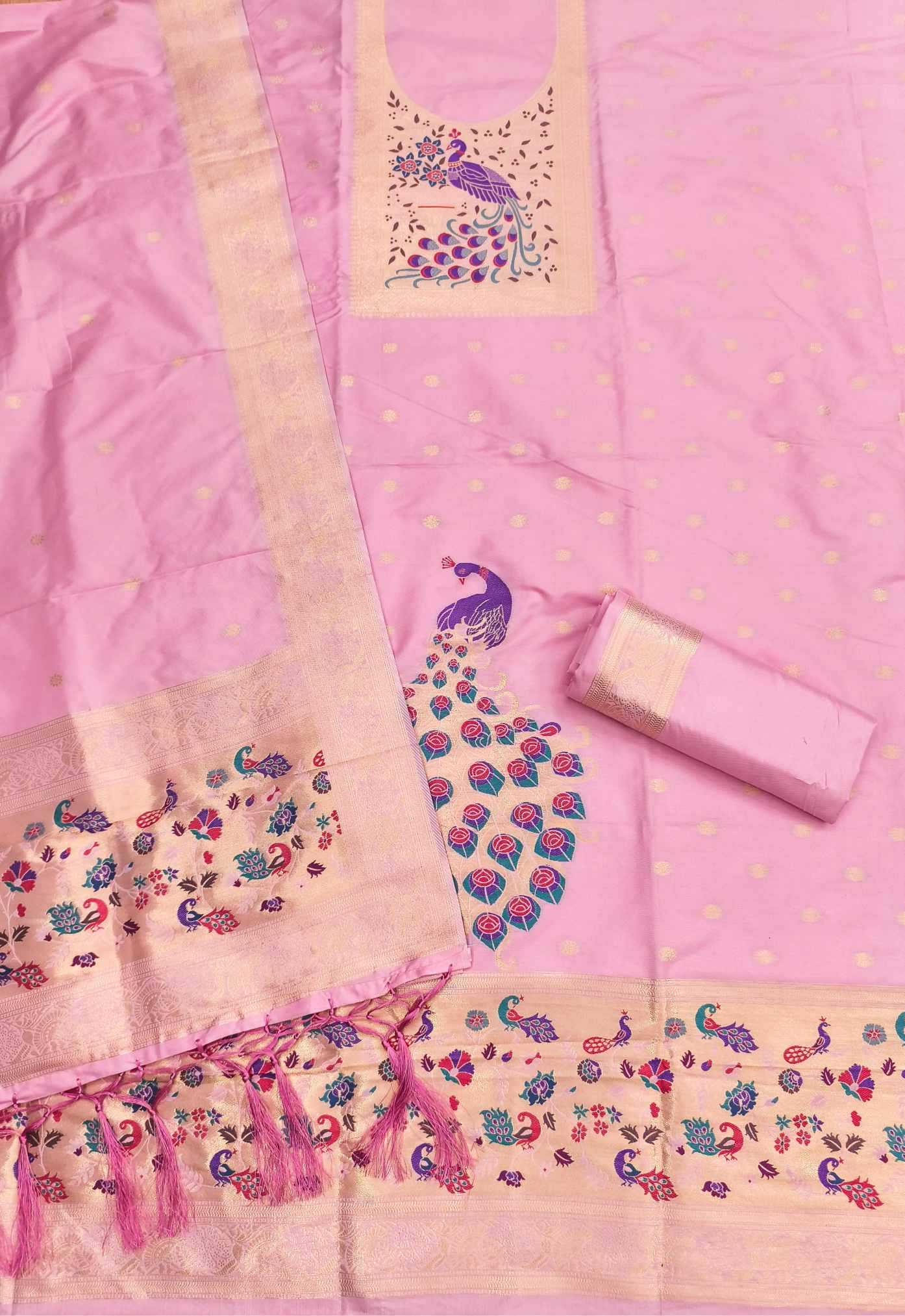 Soft Silk Ladies Suit