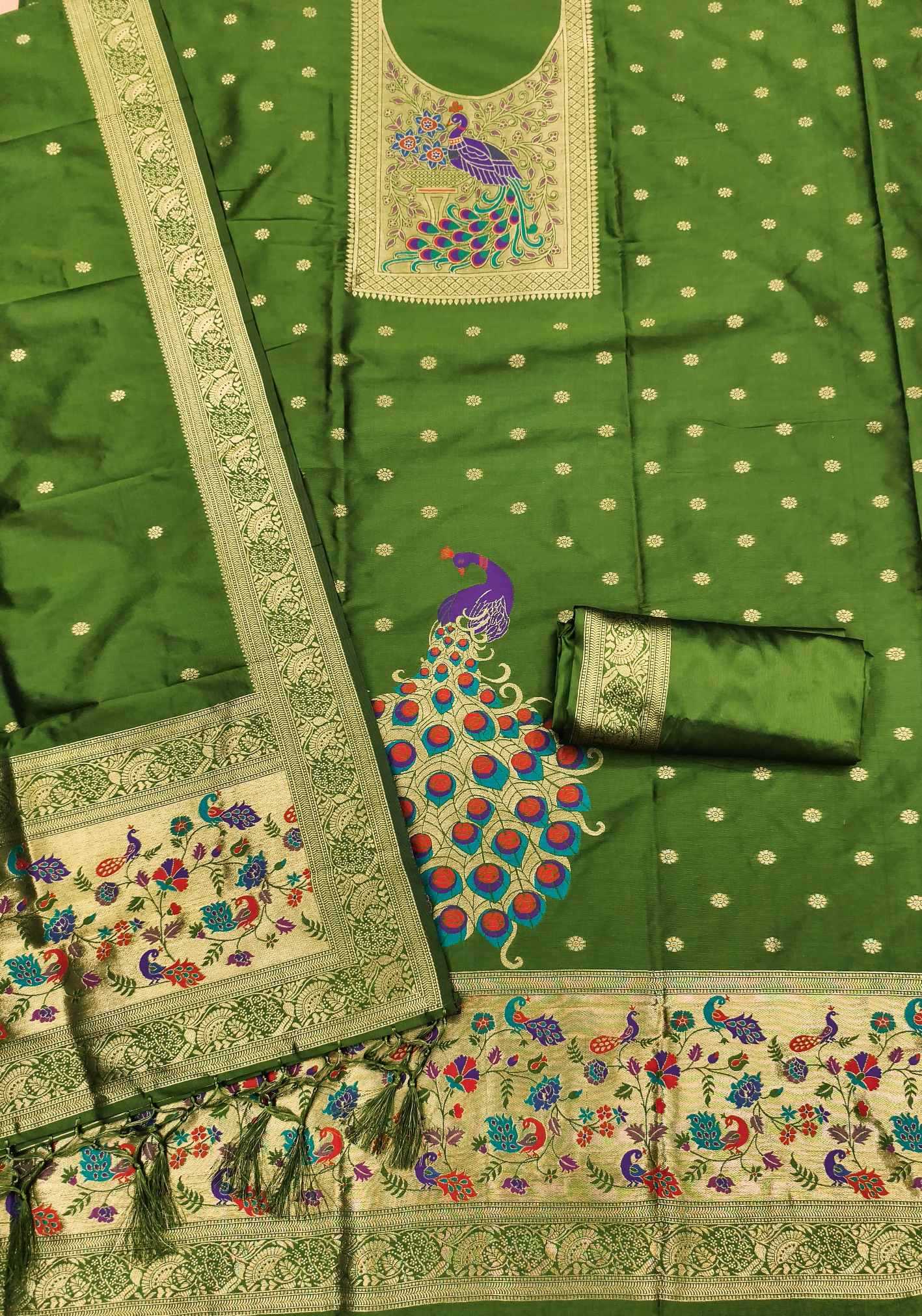 Soft Silk Ladies Suit