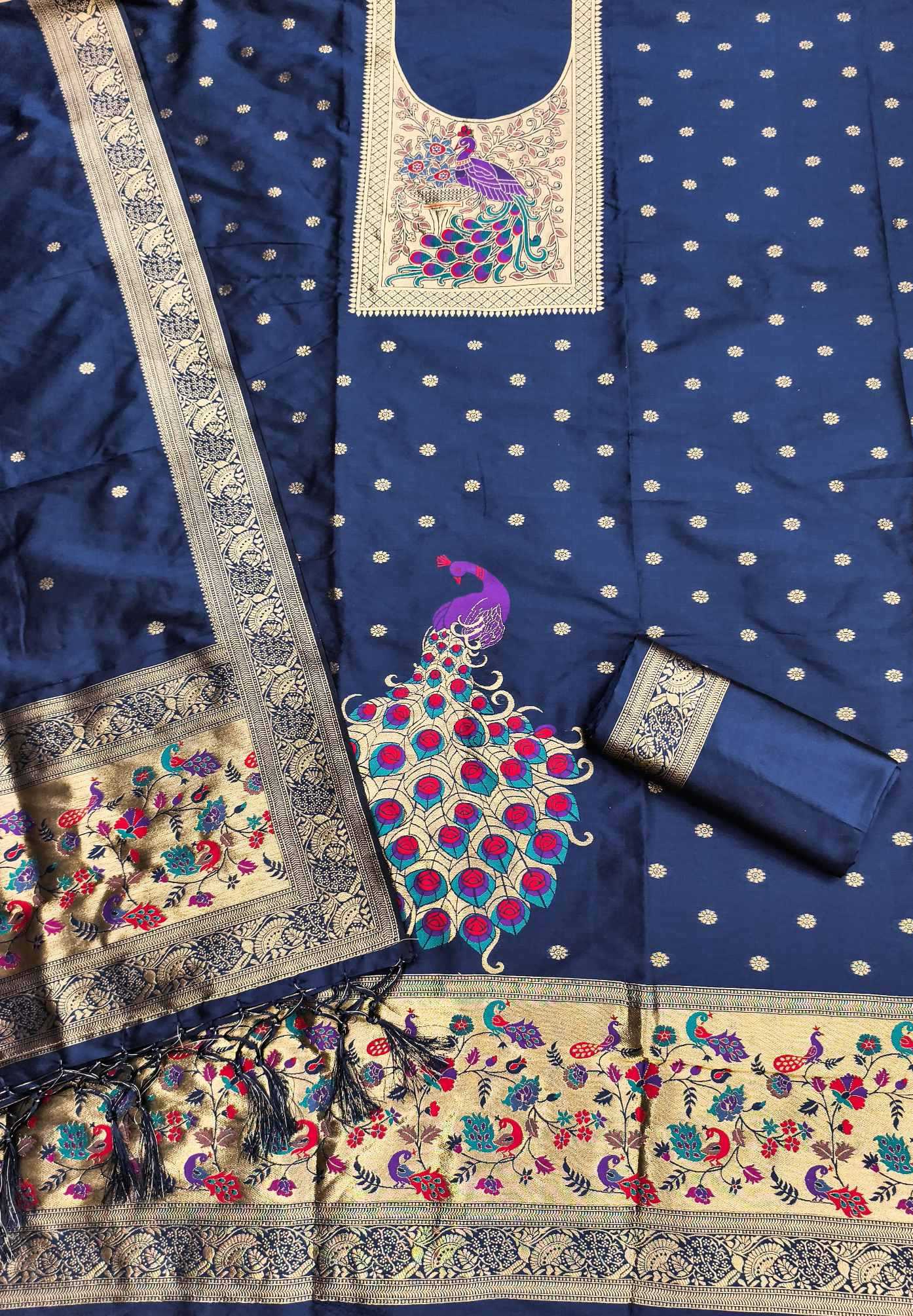 Soft Silk Ladies Suit