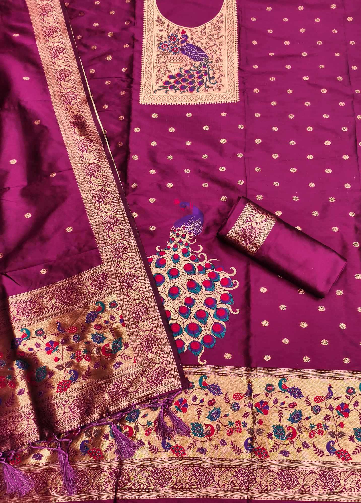 Soft Silk Ladies Suit
