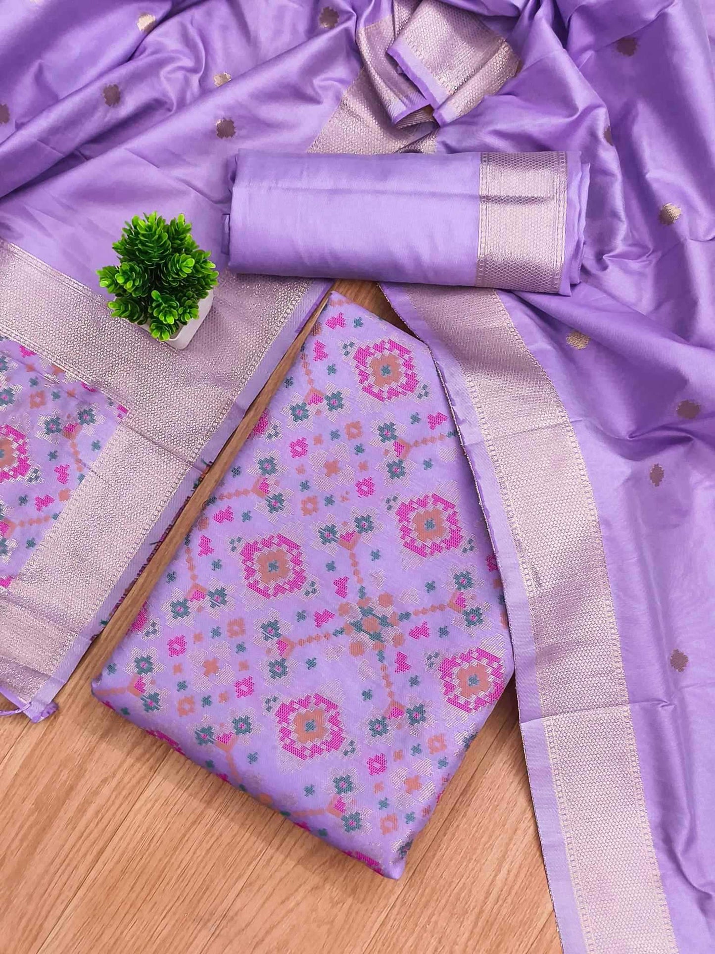 Patola Silk Ladies Suit