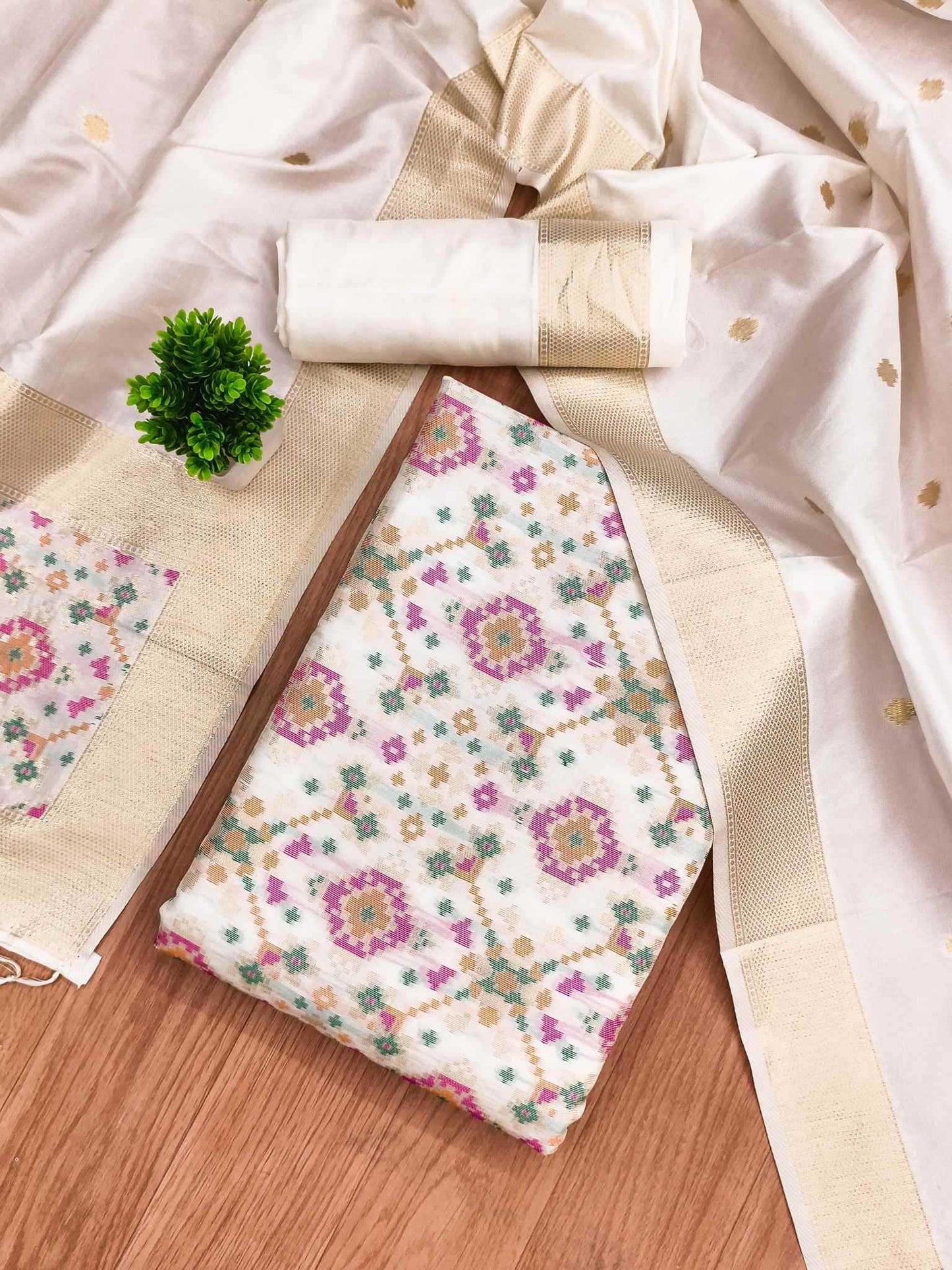 Patola Silk Ladies Suit