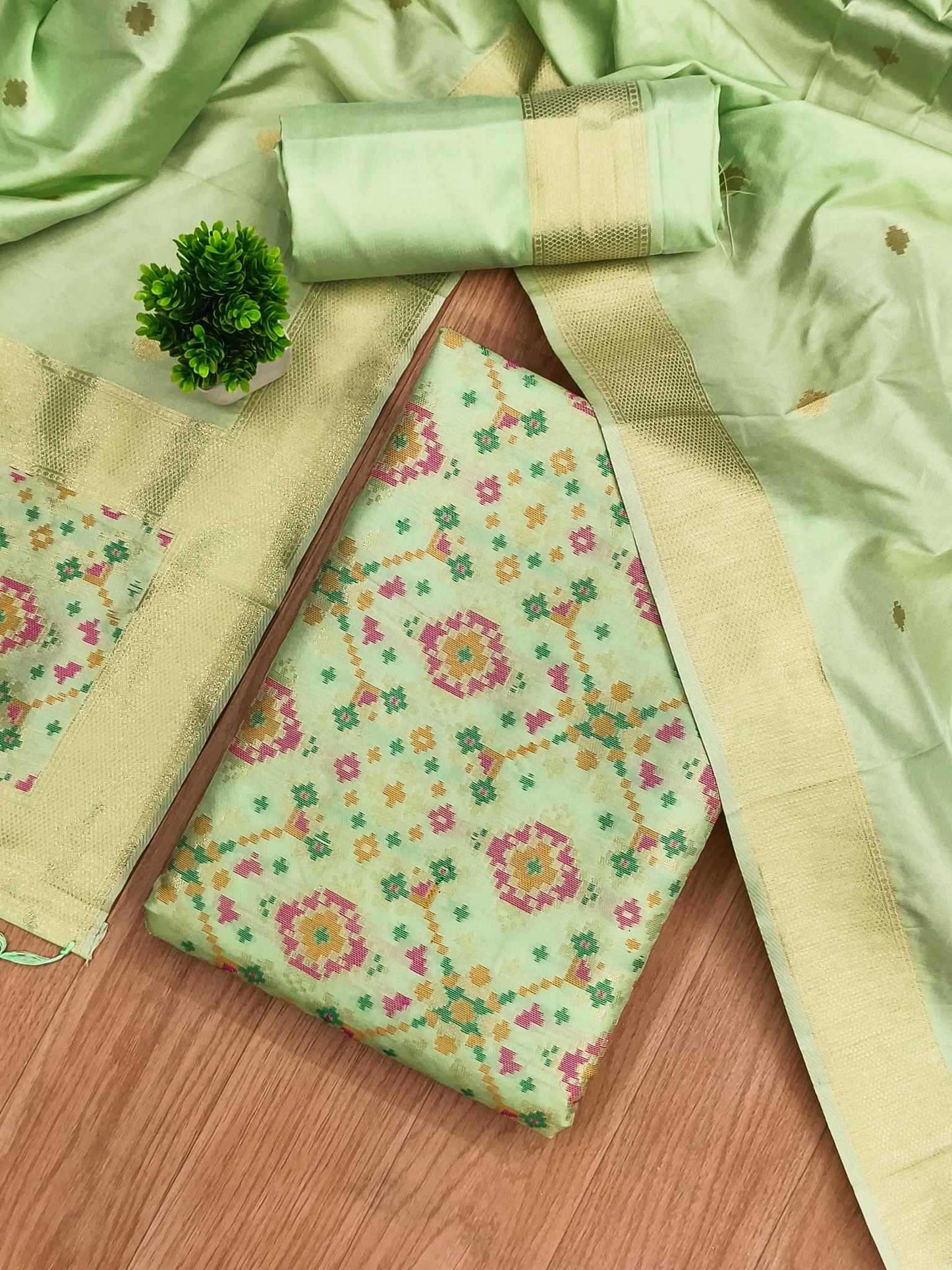 Patola Silk Ladies Suit