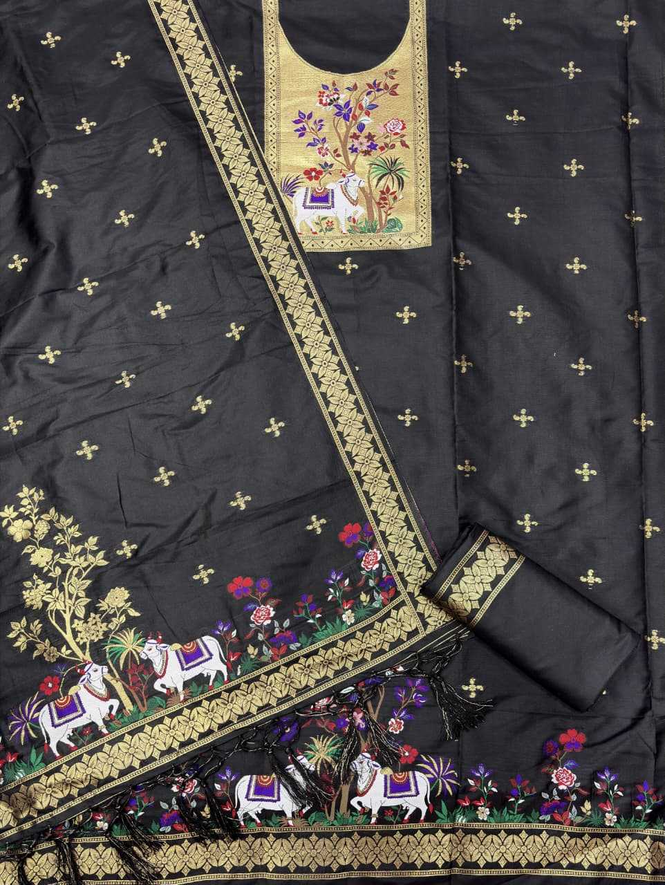 Soft Silk Ladies Suit