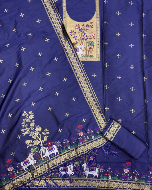 Soft Silk Ladies Suit
