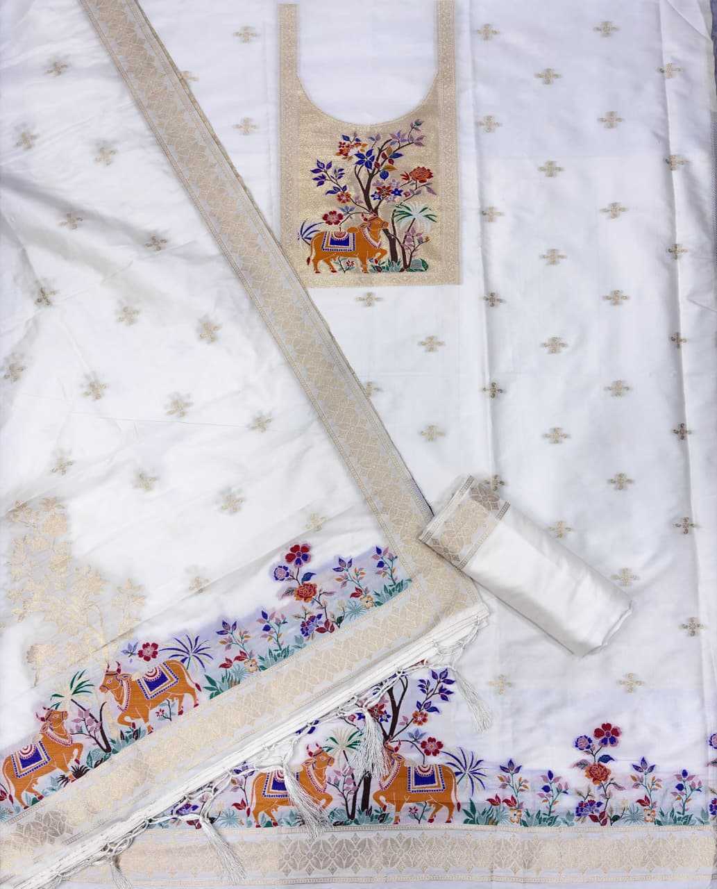 Soft Silk Ladies Suit