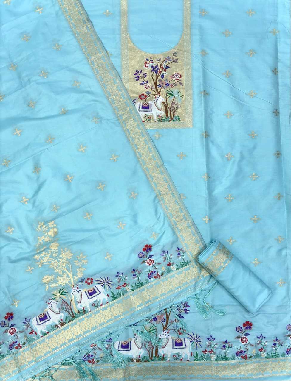 Soft Silk Ladies Suit