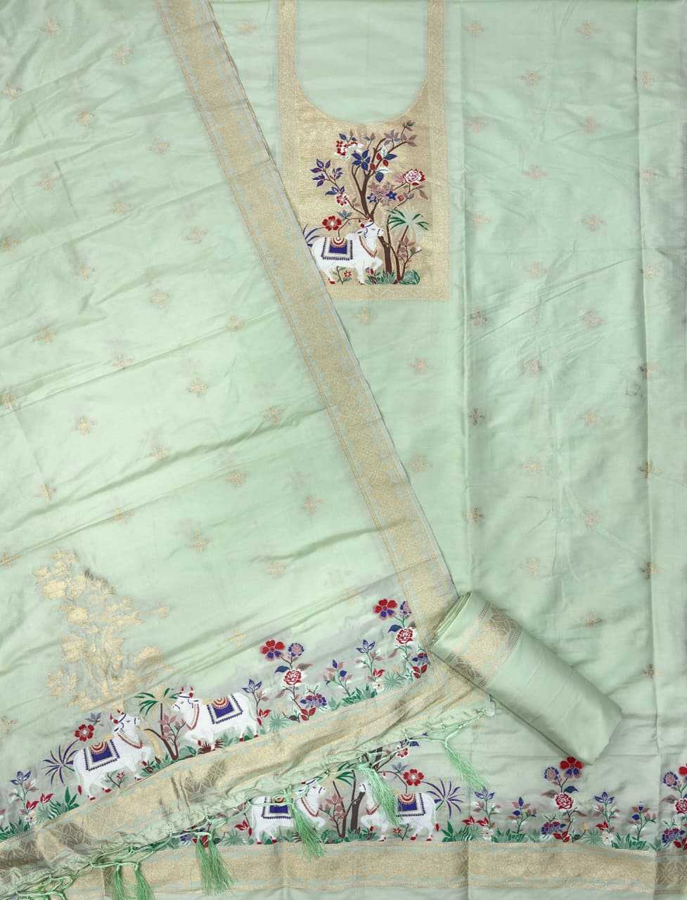 Soft Silk Ladies Suit