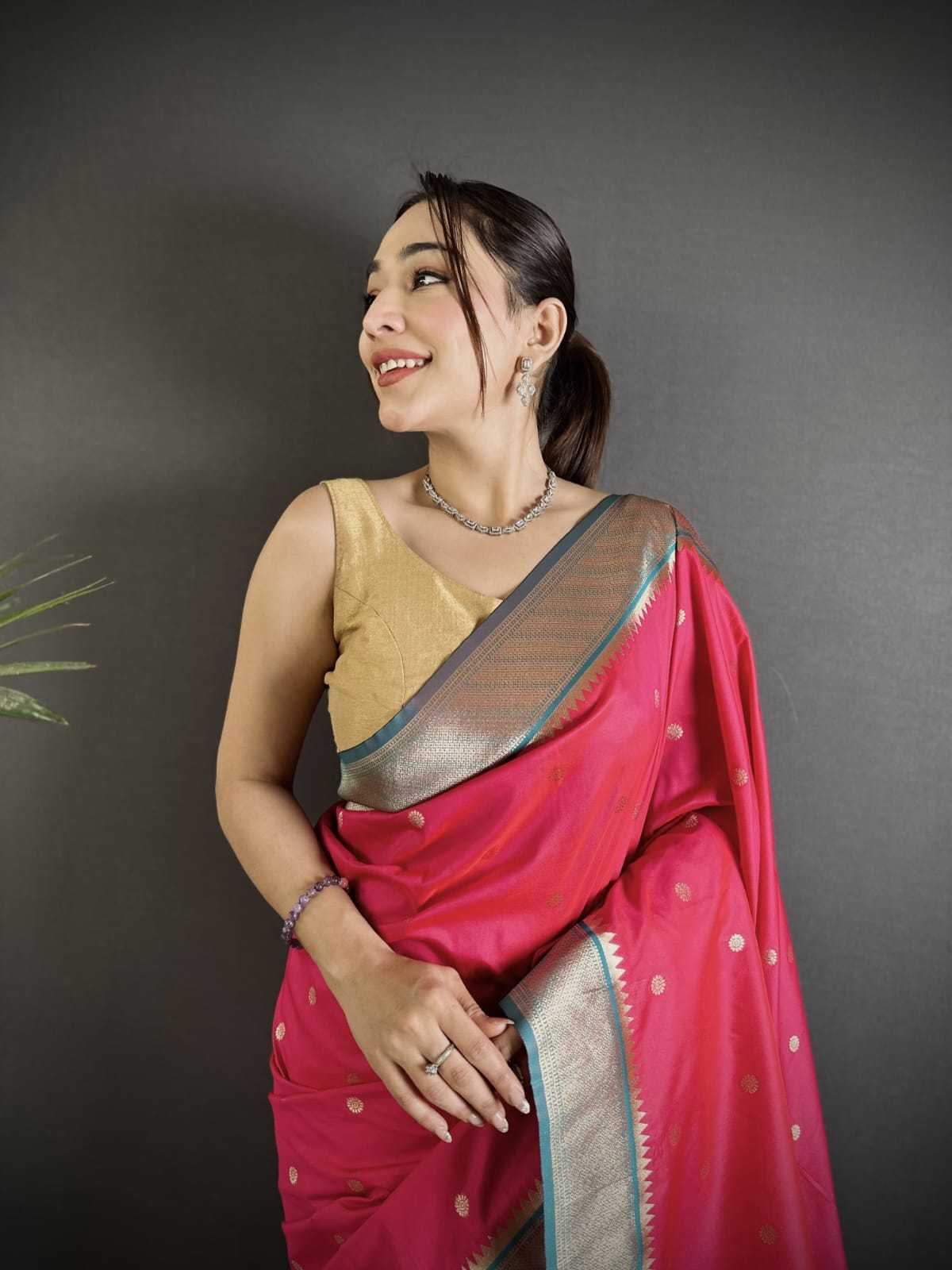 Aanchal Paithani Silk Designer Saree