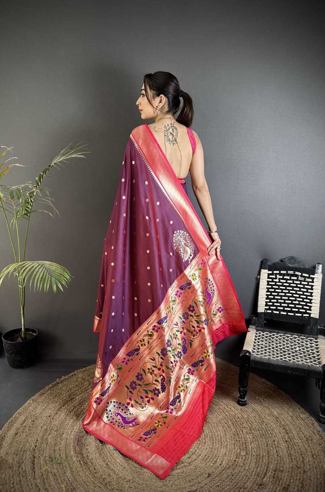 Aanchal Paithani Silk Designer Saree